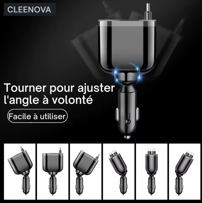 Chargeur de voiture tout-en-un